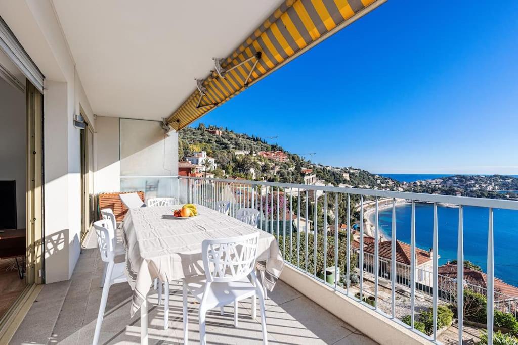 Villefranche Sur Mer:Appartement-villa, Vue mer, jardin, parking. Esterno foto